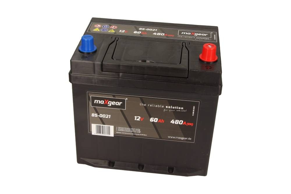 AKUMULATOR 12V 60AH 480A L- 230X170X224 JAPAN (KLEMY JAPAN + STANDARD) MaXgear 85-0021