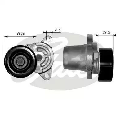 NAPINACZ PASKA WIELOROWK. KIA/HYUNDAI Gates T38454