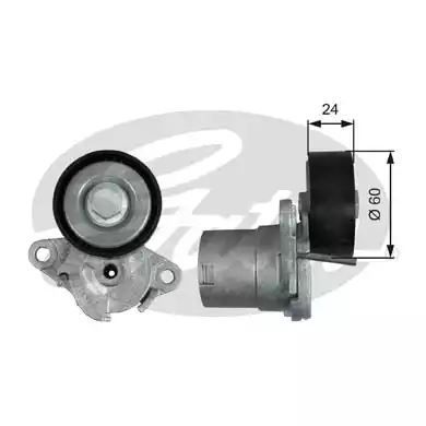 NAPINACZ PASKA WIELOROWK. VW 1,8 Gates T39272