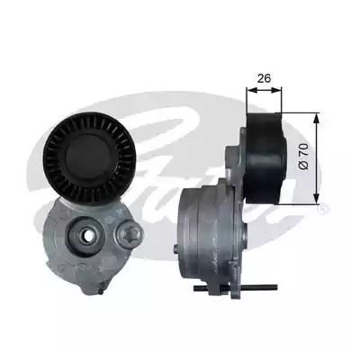 NAPINACZ PASKA WIELOROWK. VW 3,0TDI Gates T39333