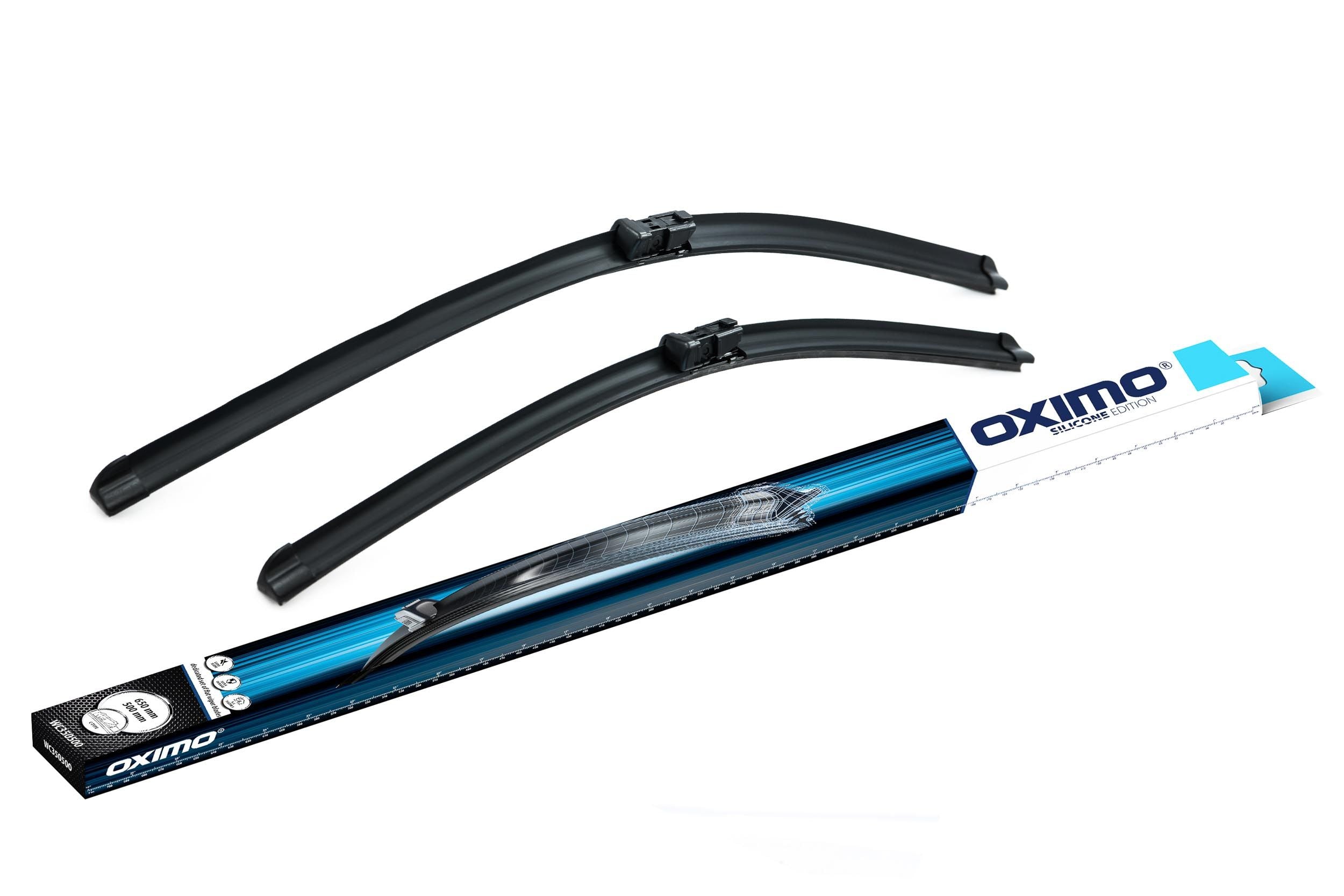 KOMPLET WYCIERACZEK DEDYKOWANYCH PRZÓD Oximo WC350500
