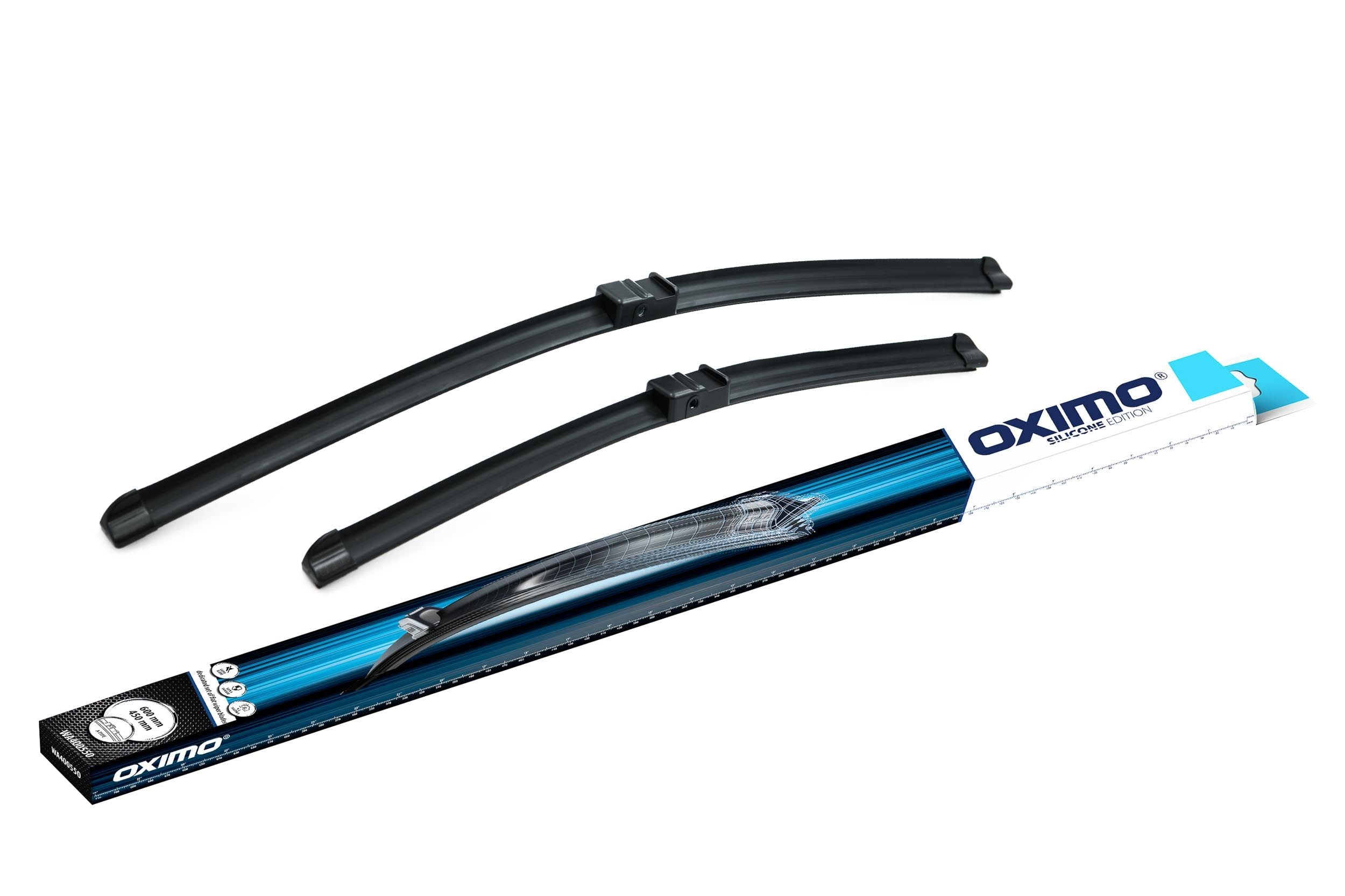KOMPLET WYCIERACZEK DEDYKOWANYCH PRZÓD Oximo WA400550