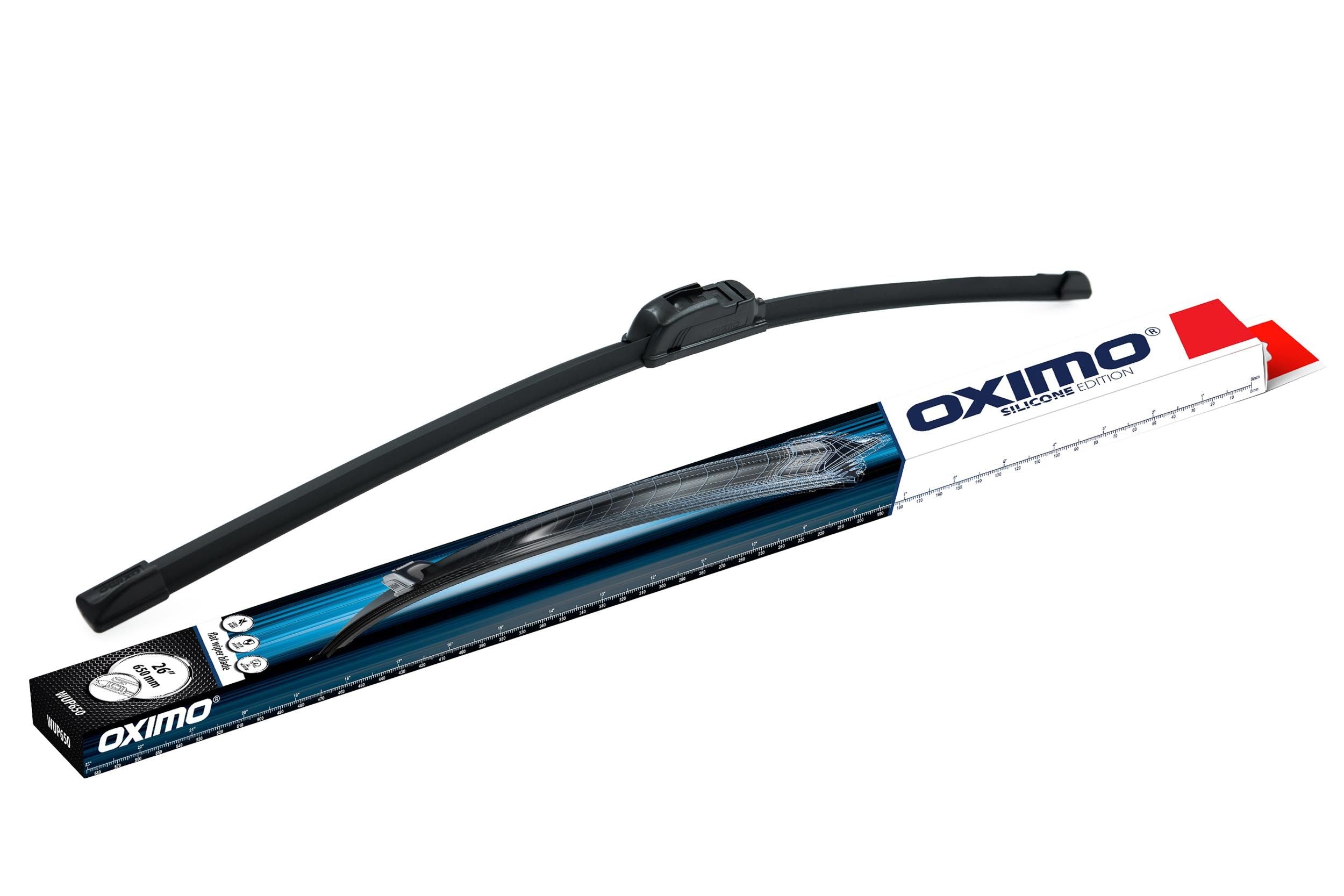 WYCIERACZKA PLASKA 650 MM ODWRÓCONY HAK Oximo WUP650