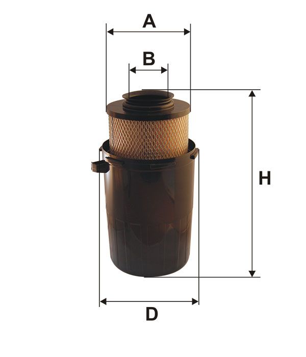 FILTR POWIETRZA Filtron AK435