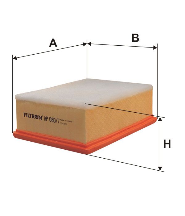 FILTR POWIETRZA Filtron AP080/7