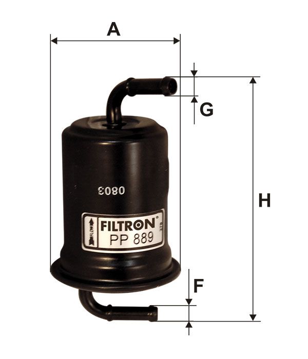 FILTR PALIWA Filtron PP889