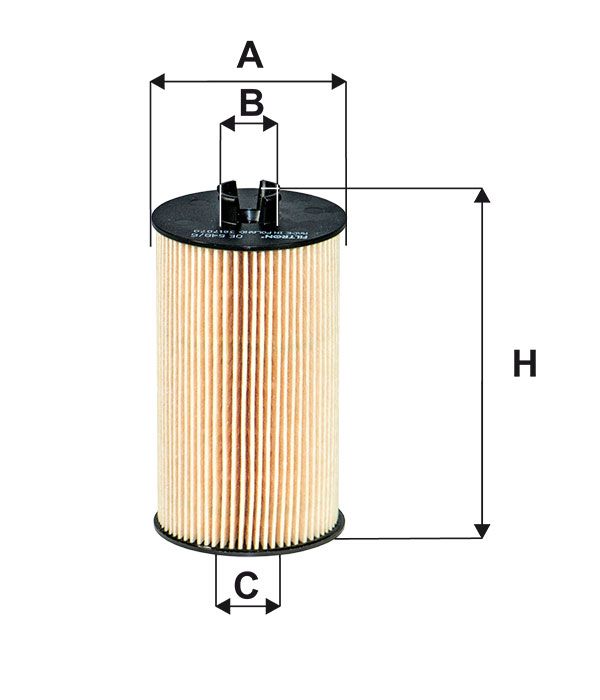 FILTR OLEJU Filtron OE648/6
