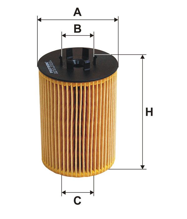 FILTR OLEJU Filtron OE672