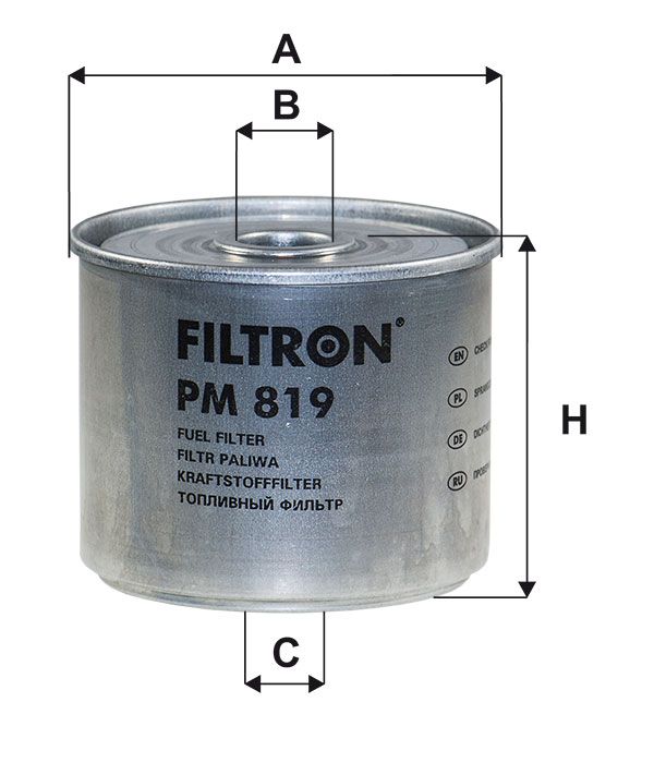 FILTR PALIWA Filtron PM819