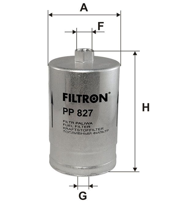 FILTR PALIWA Filtron PP827