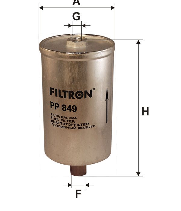 FILTR PALIWA Filtron PP849