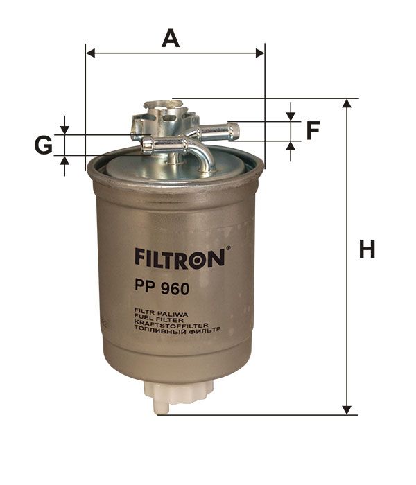 FILTR PALIWA Filtron PP960