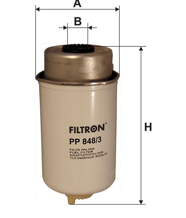 FILTR PALIWA Filtron PP848