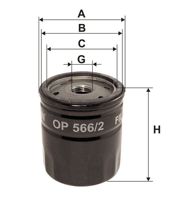 FILTR OLEJU CNQ 900 SEI Filtron OP566/2