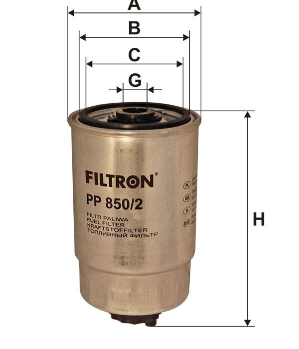FILTR PALIWA Filtron PP850