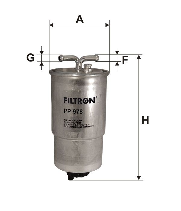 FILTR PALIWA Filtron PP978