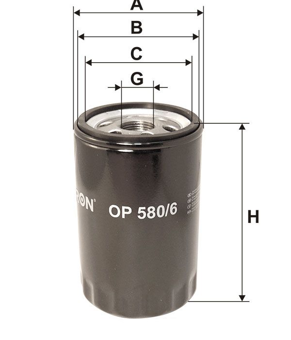 FILTR OLEJU Filtron OP580