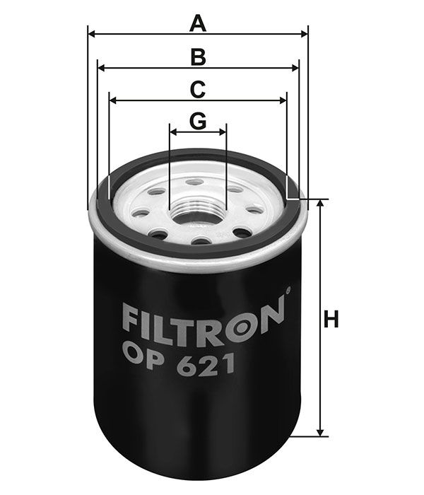 FILTR OLEJU Filtron OP621