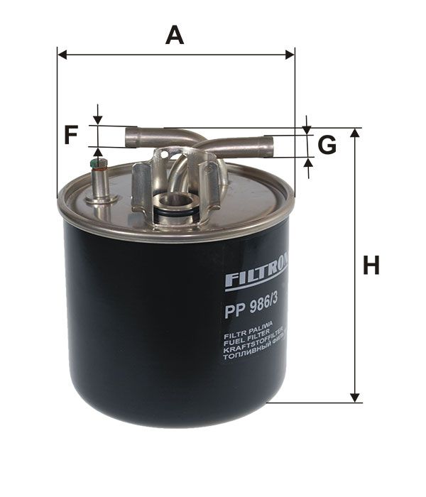 FILTR PALIWA Filtron PP986/3
