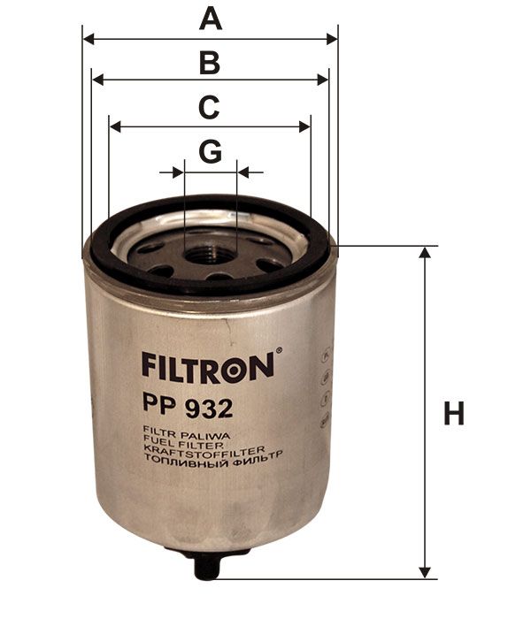 FILTR PALIWA Filtron PP932