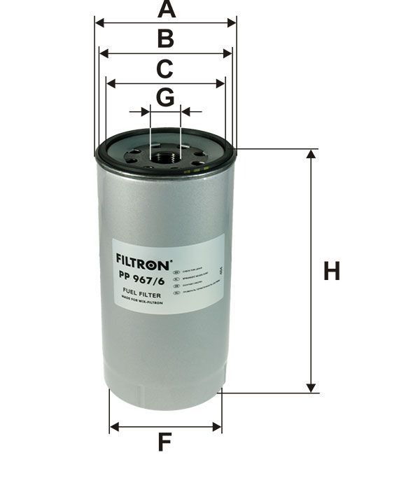 FILTR PALIWA Filtron PP967