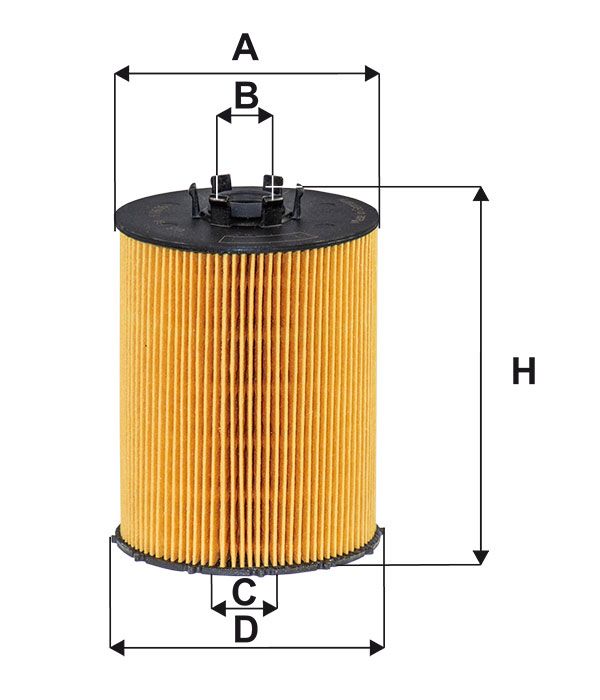 FILTR OLEJU Filtron OE672/8