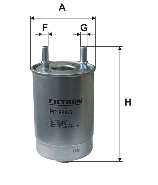 FILTR PALIWA Filtron PP988