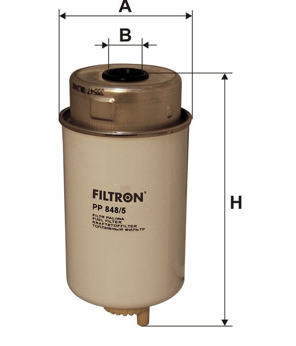 FILTR PALIWA Filtron PP848/5