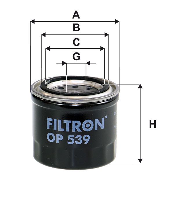 FILTR OLEJU Filtron OP539