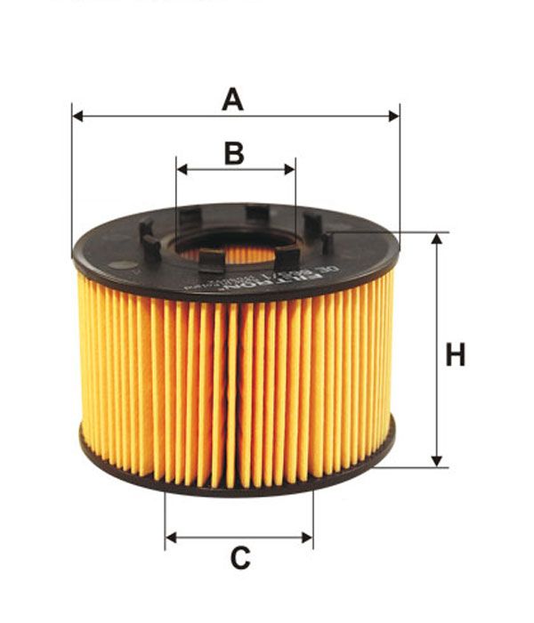 FILTR OLEJU Filtron OE665/1