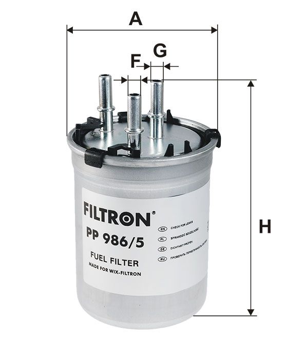 FILTR PALIWA Filtron PP986/5