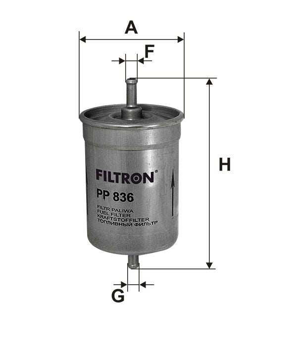 FILTR PALIWA Filtron PP836