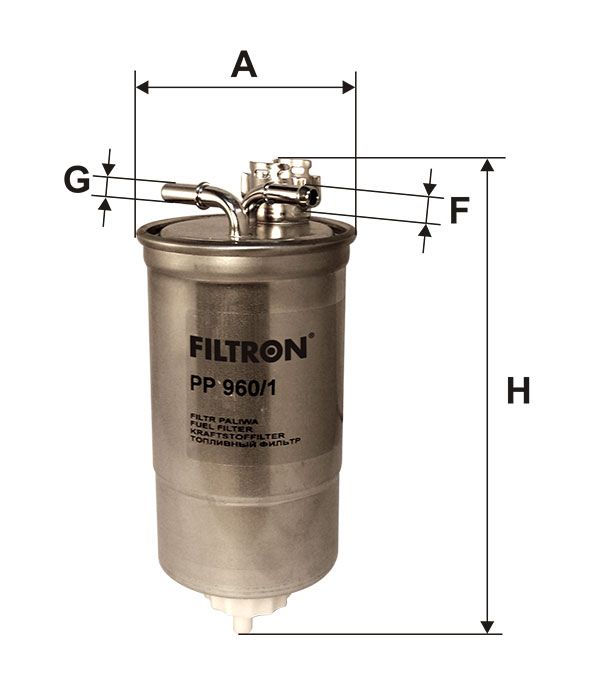 FILTR PALIWA Filtron PP960/1