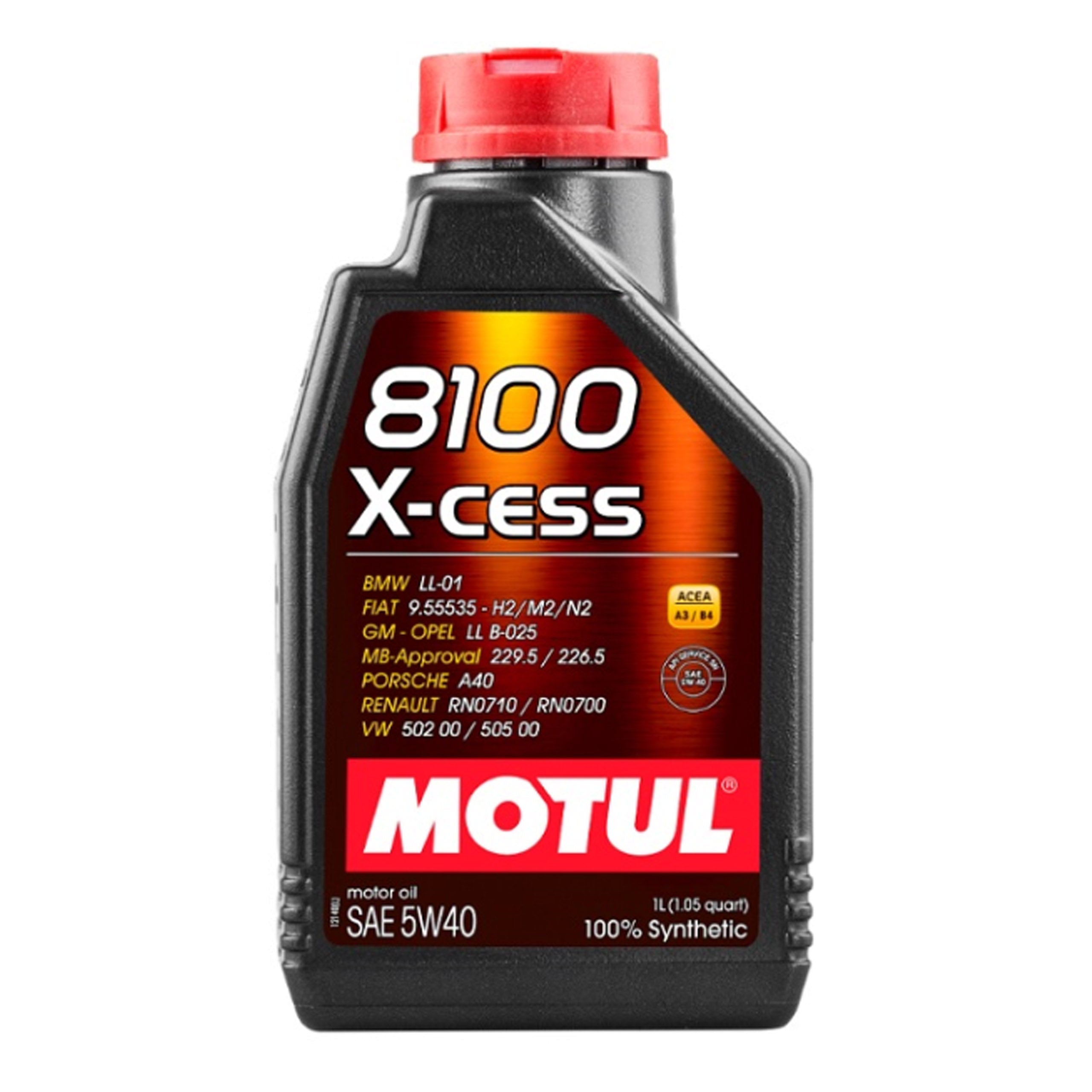OLEJ MOTUL 5W40 1L 8100 X-CESS 102784