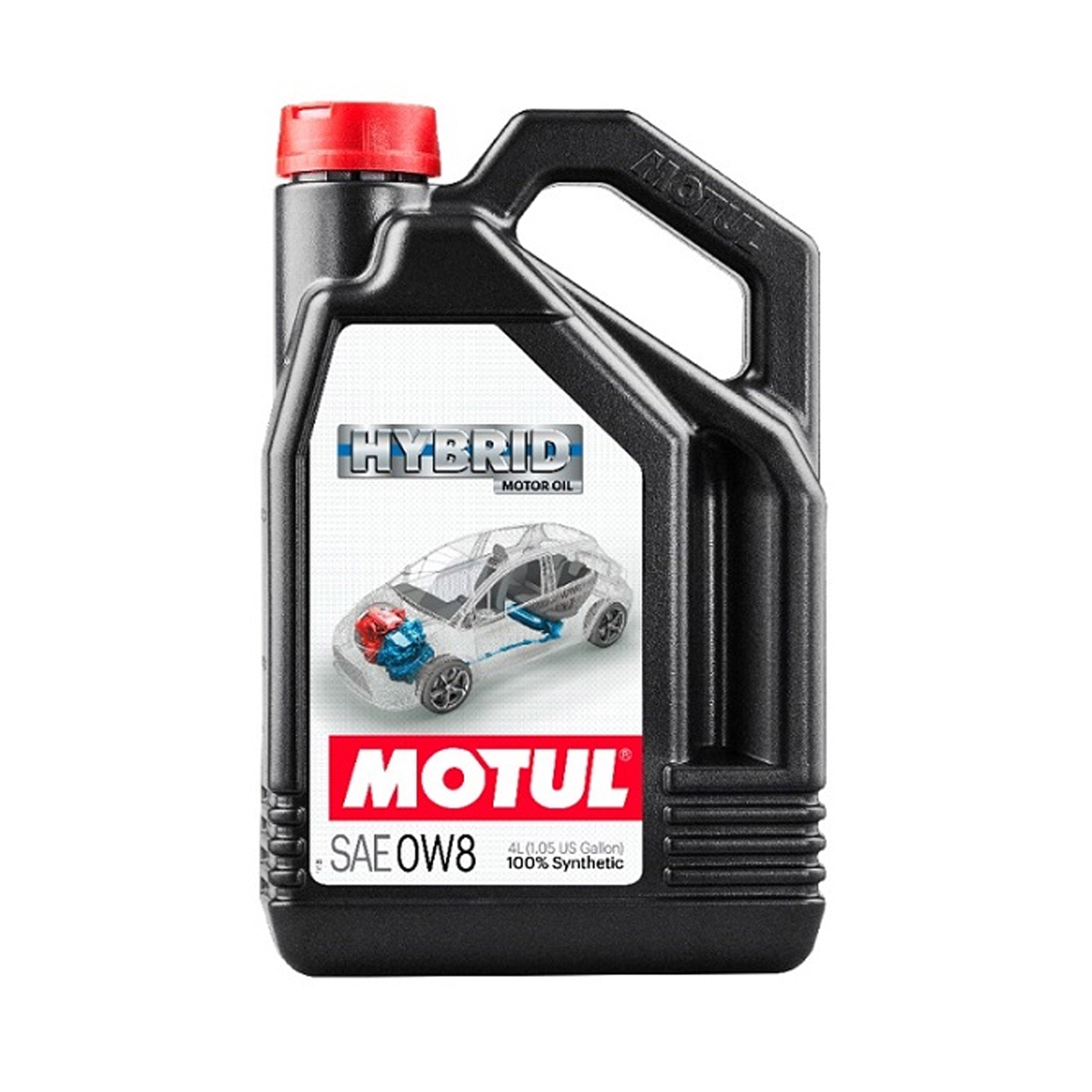 OLEJ MOTUL 0W8 4L HYBRID 107156