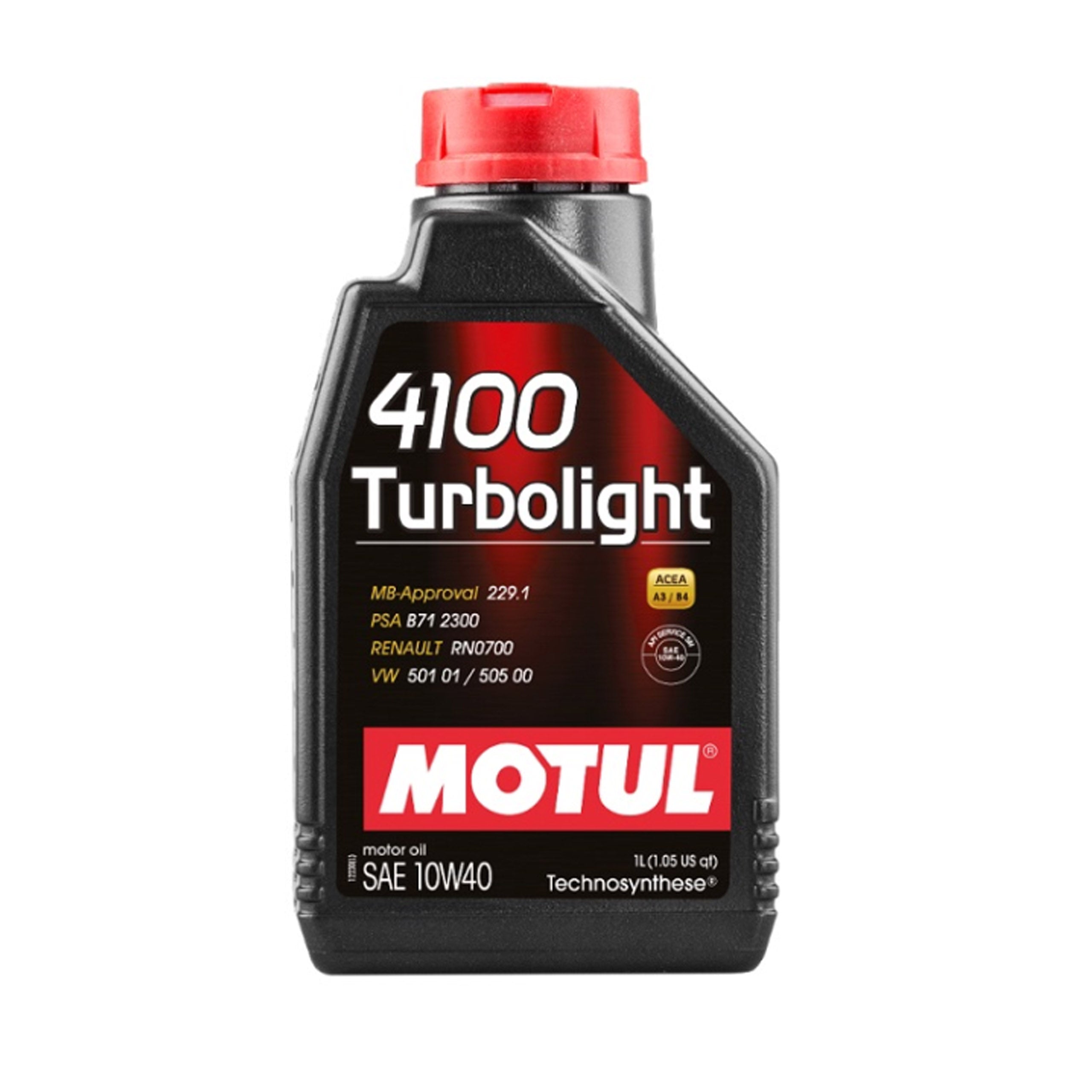 OLEJ MOTUL 10W40 1L 4100 TURBOLIGHT 108644