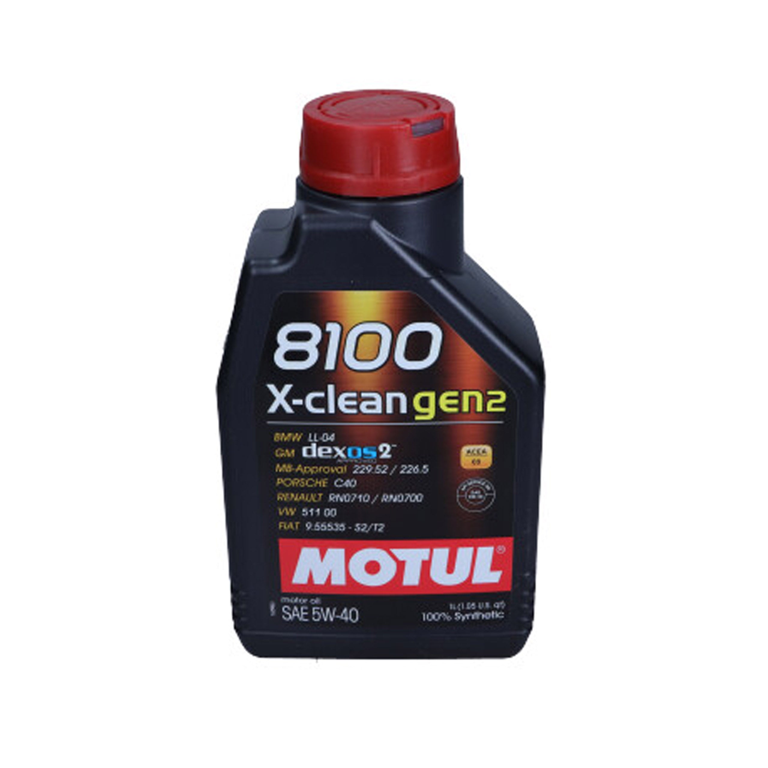 OLEJ MOTUL 5W40 1L 8100 X-CLEAN GEN2 109761