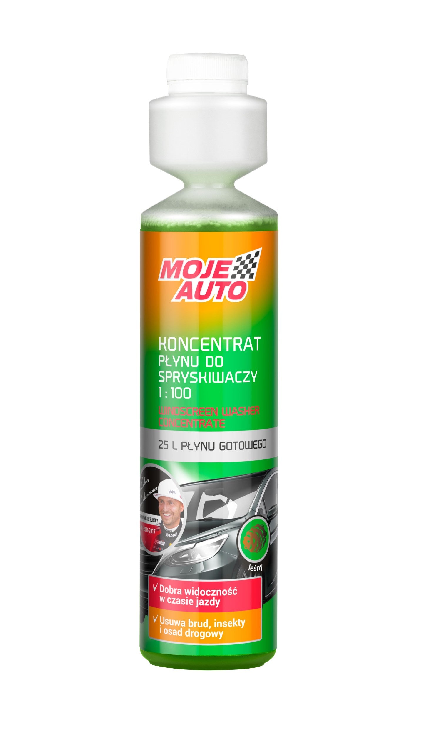 MOJE AUTO Koncentrat Płynu do Spryskiwaczy 250ml Leśny 19-030