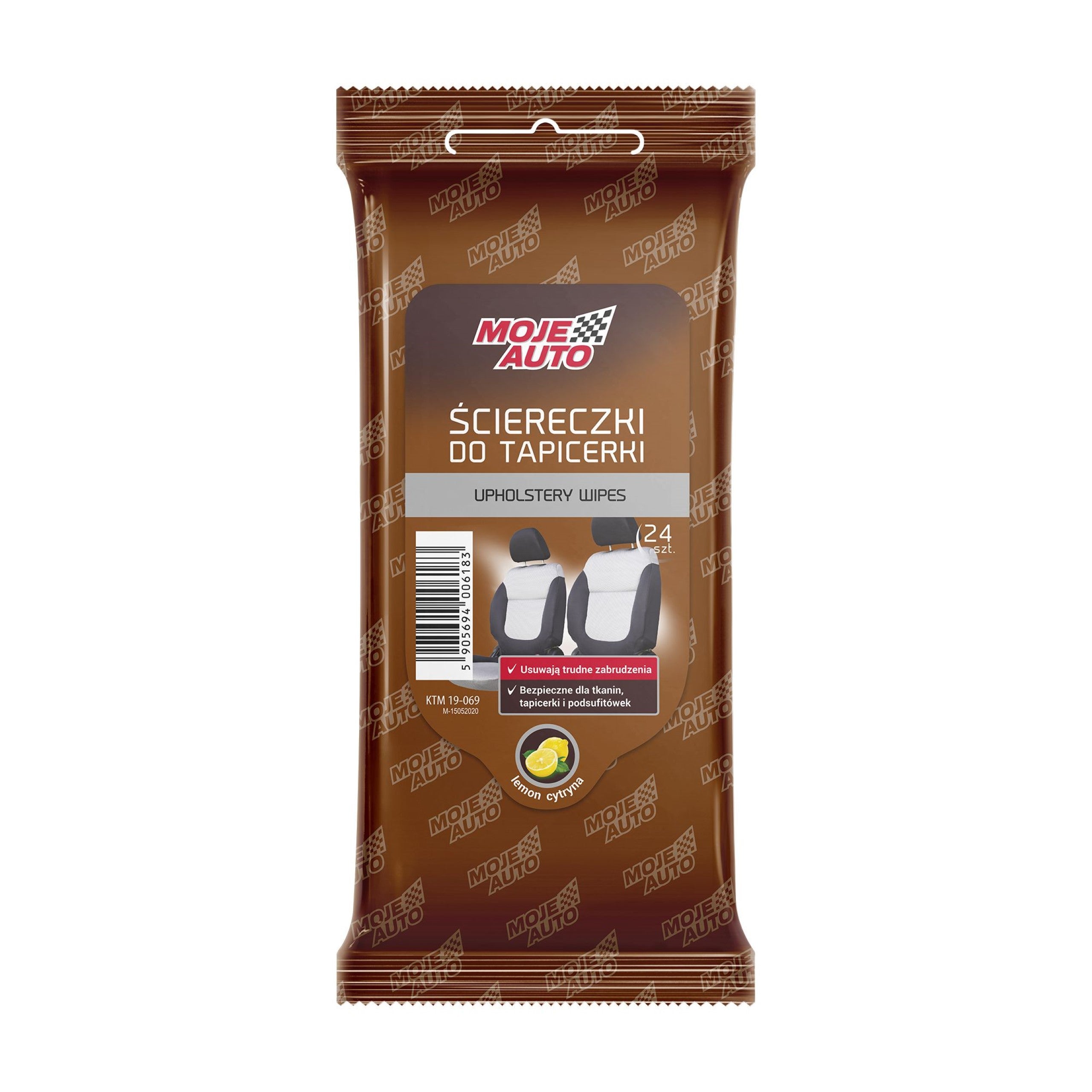 MOJE AUTO Ściereczki do Tapicerki i Tkanin 24 szt. 19-069