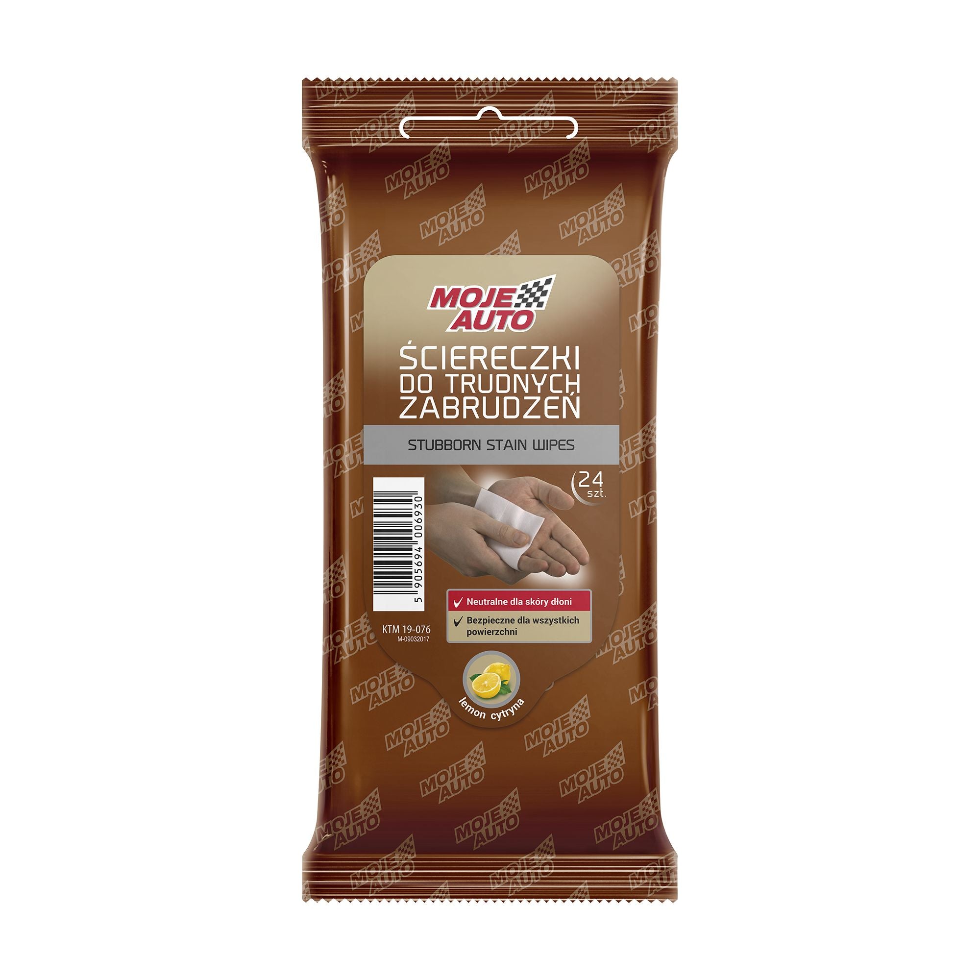 MOJE AUTO Ściereczki do Trudnych Zabrudzeń 24 szt.