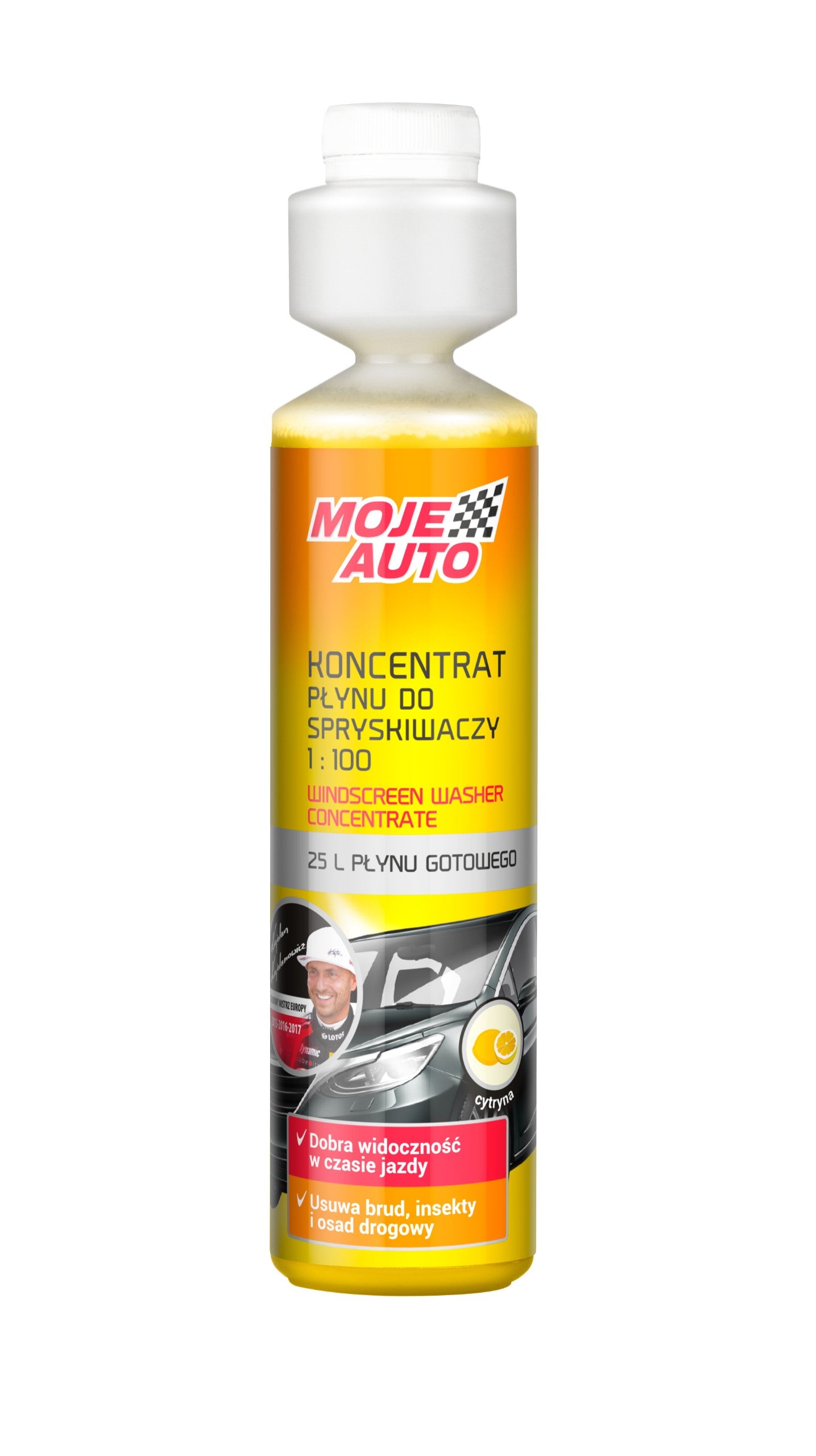 MOJE AUTO Koncentrat Płynu do Spryskiwaczy 250ml Cytryna 19-087