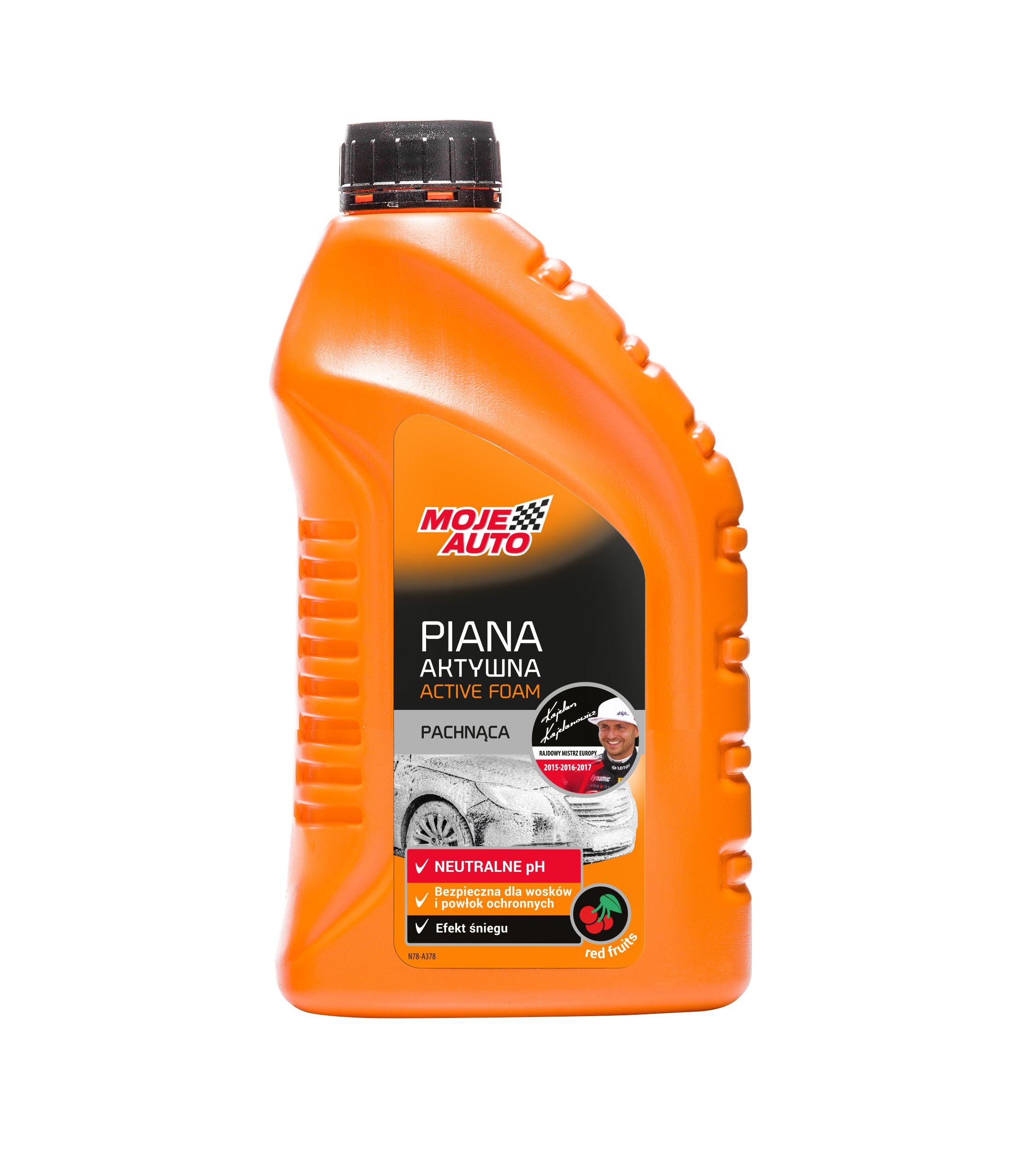 MOJE AUTO Pachnąca piana aktywna, neutralne pH 1l RED FRUITS
