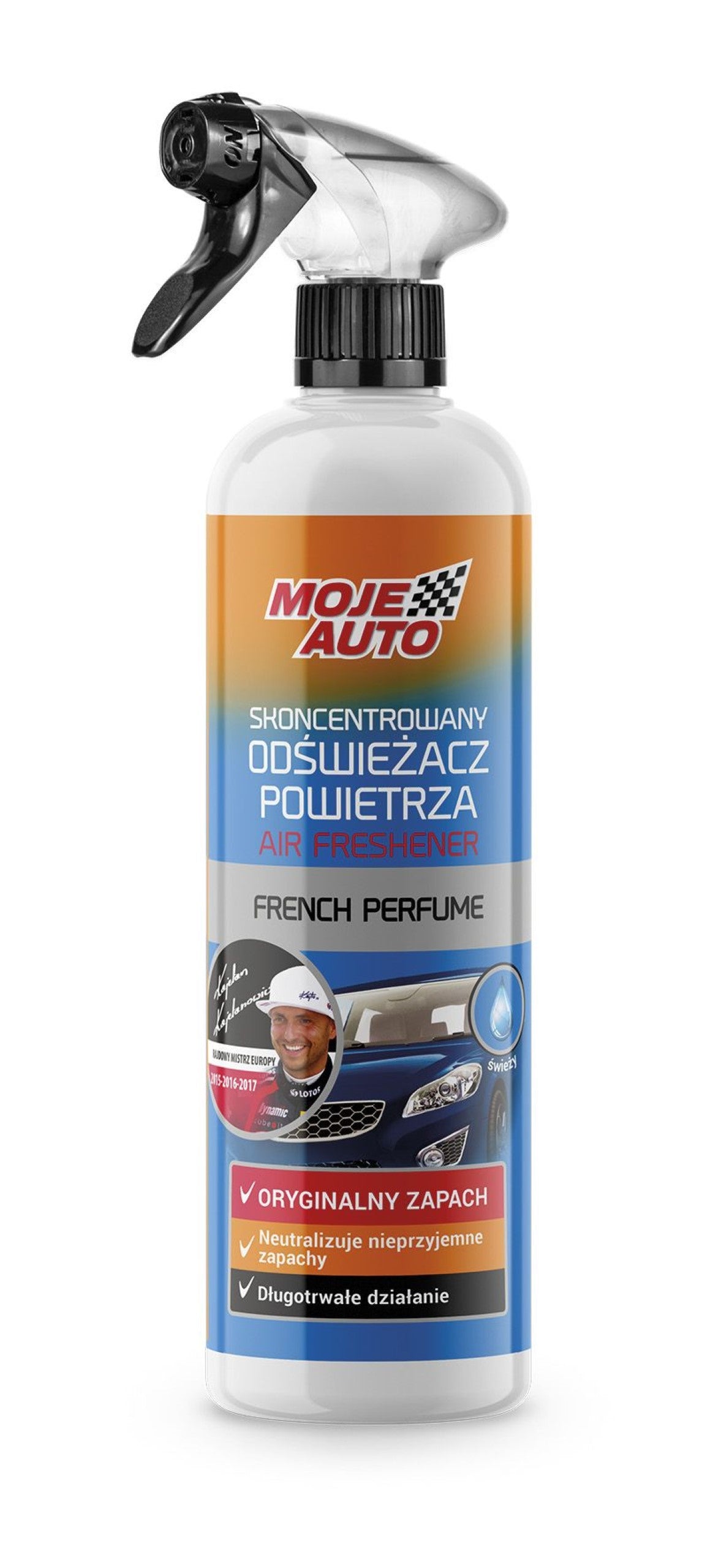 MOJE AUTO Skoncentrowany Odświeżacz Powietrza Świeży- 500 ml Atomizer 19-616