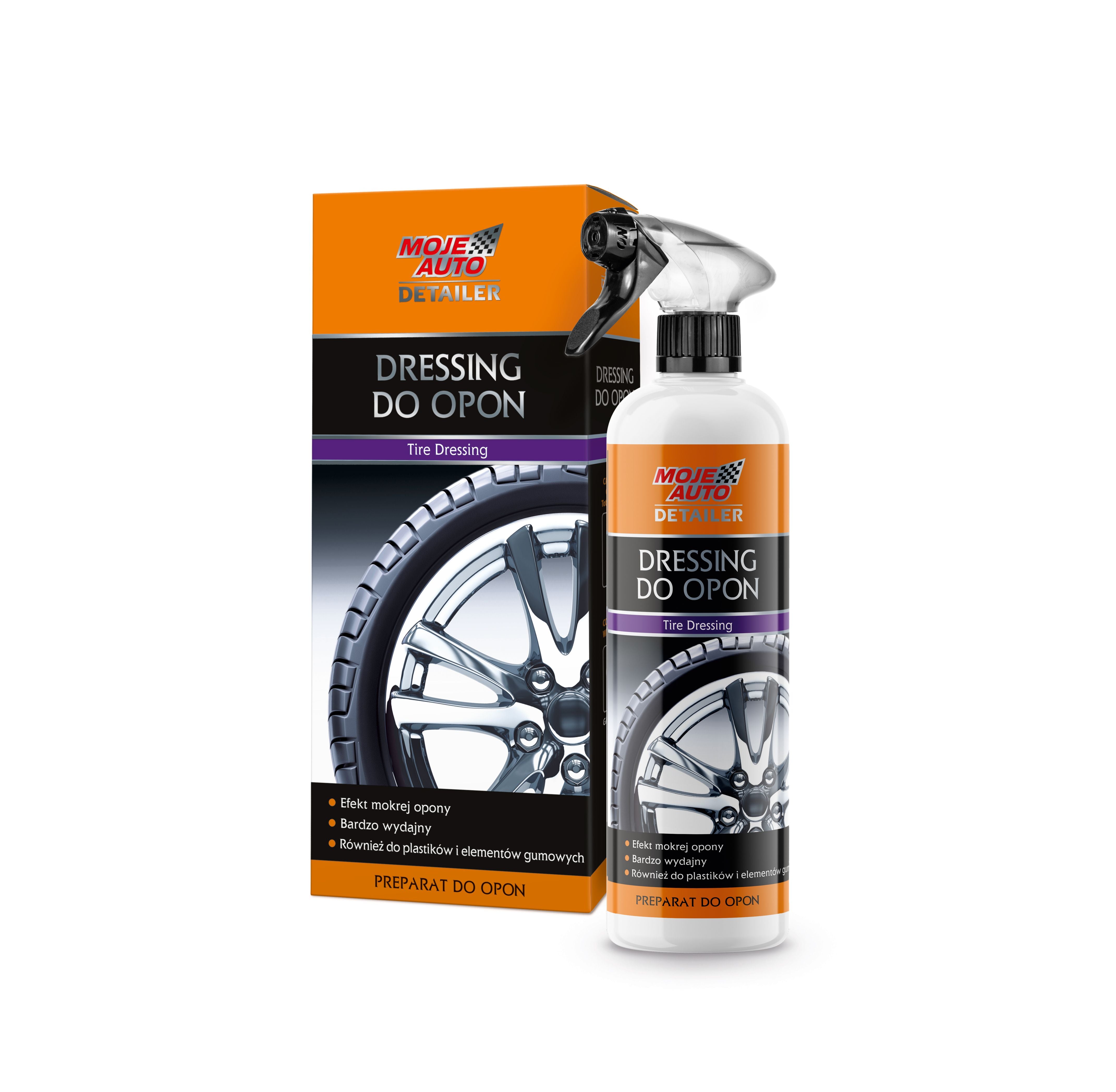 MOJE AUTO DETAILER Dressing do opon 500ml