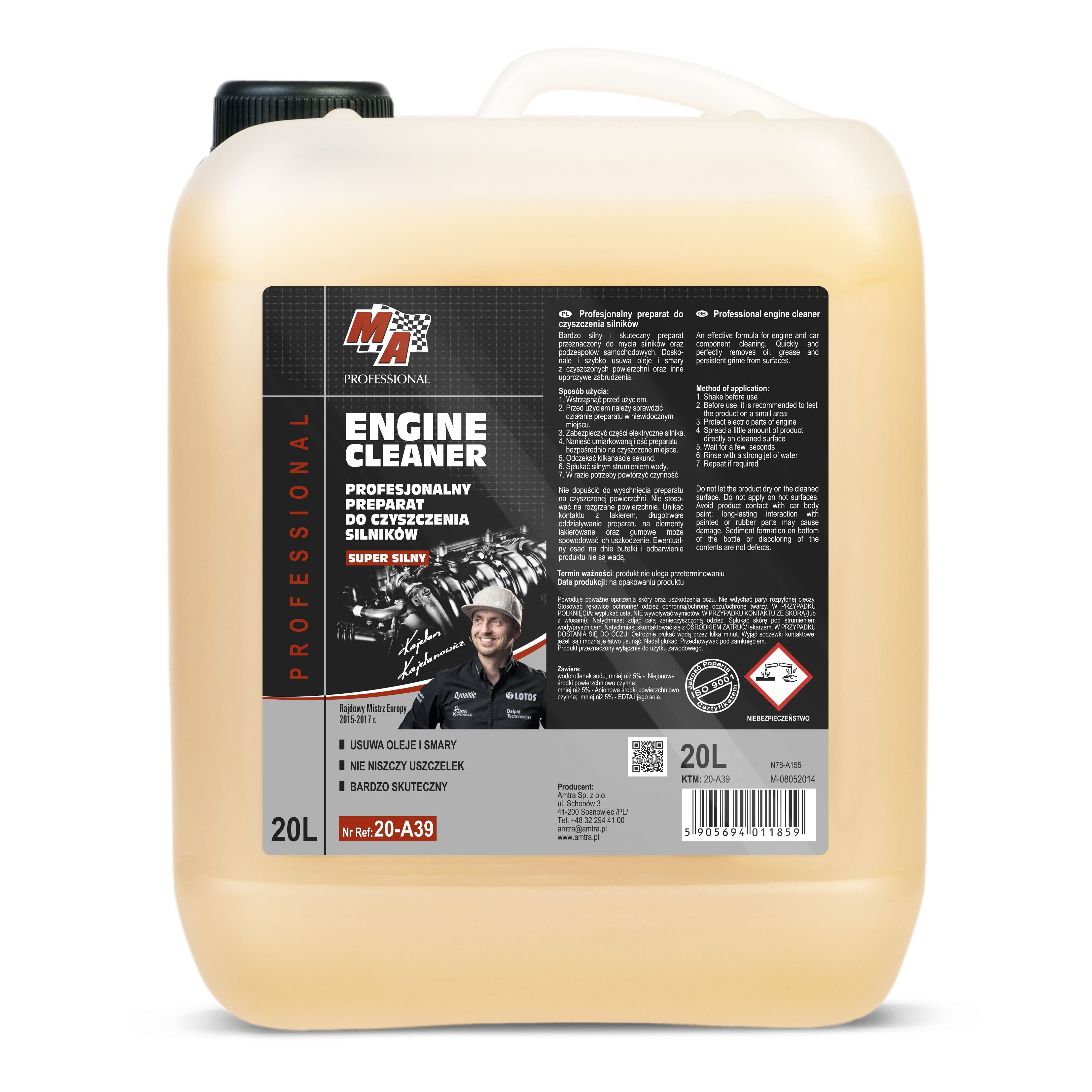 Moje Auto Preparat do Mycia Silnika 20l 20-A39