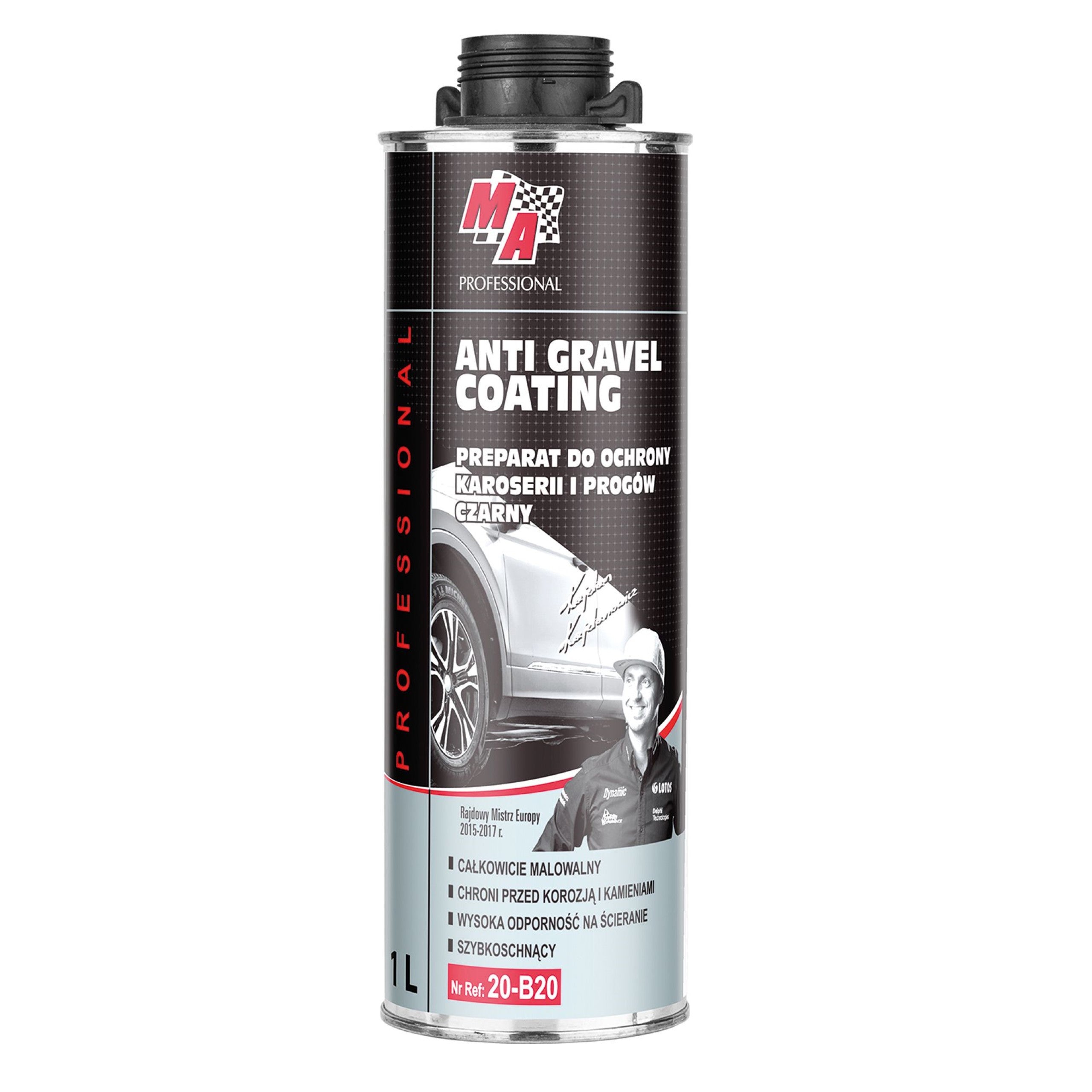 Moje Auto Preparat do ochrony karoserii i progów pod pistolet 1L - malowalny 20-B20