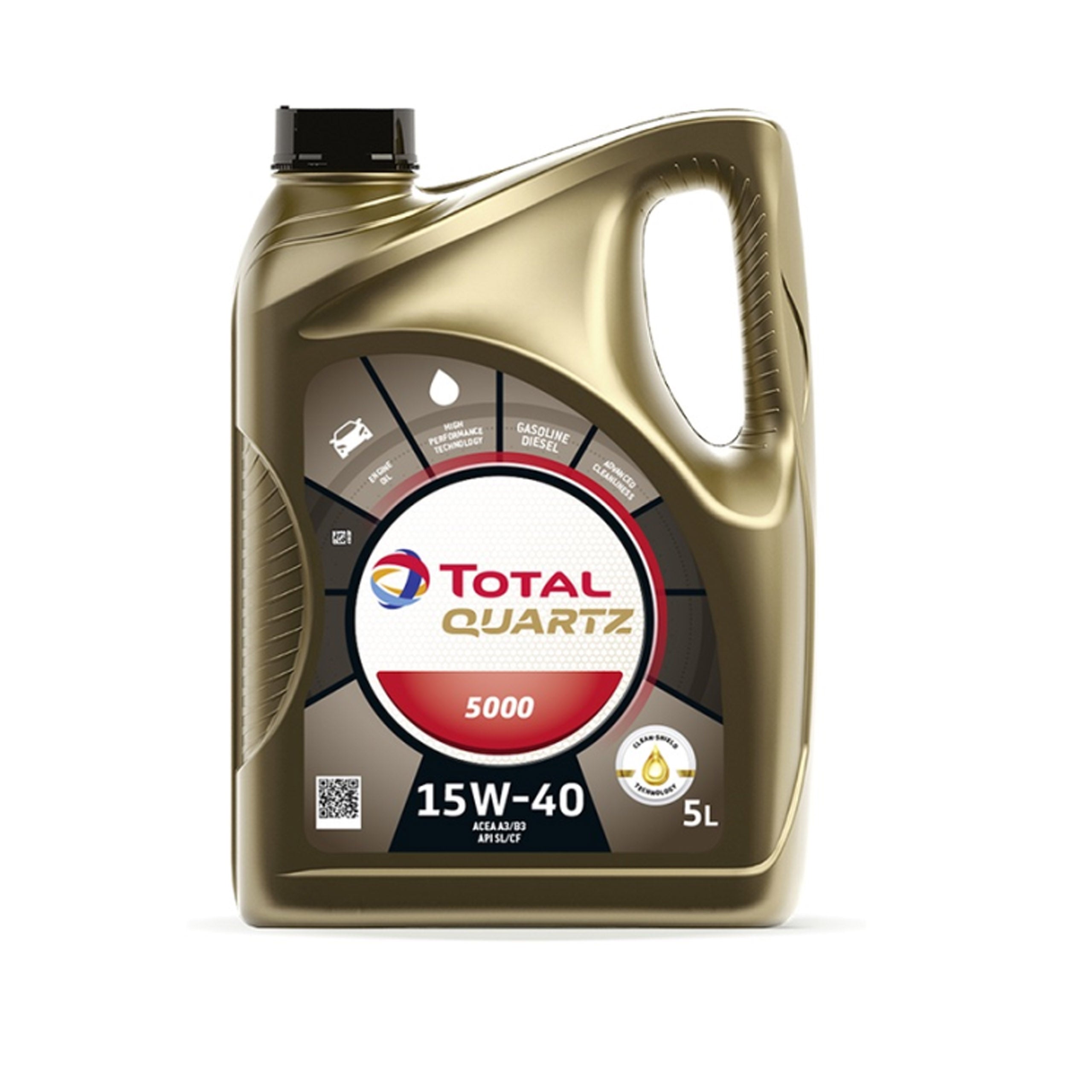 OLEJ TOTAL QUARTZ 15W40 5L 5000 2213677