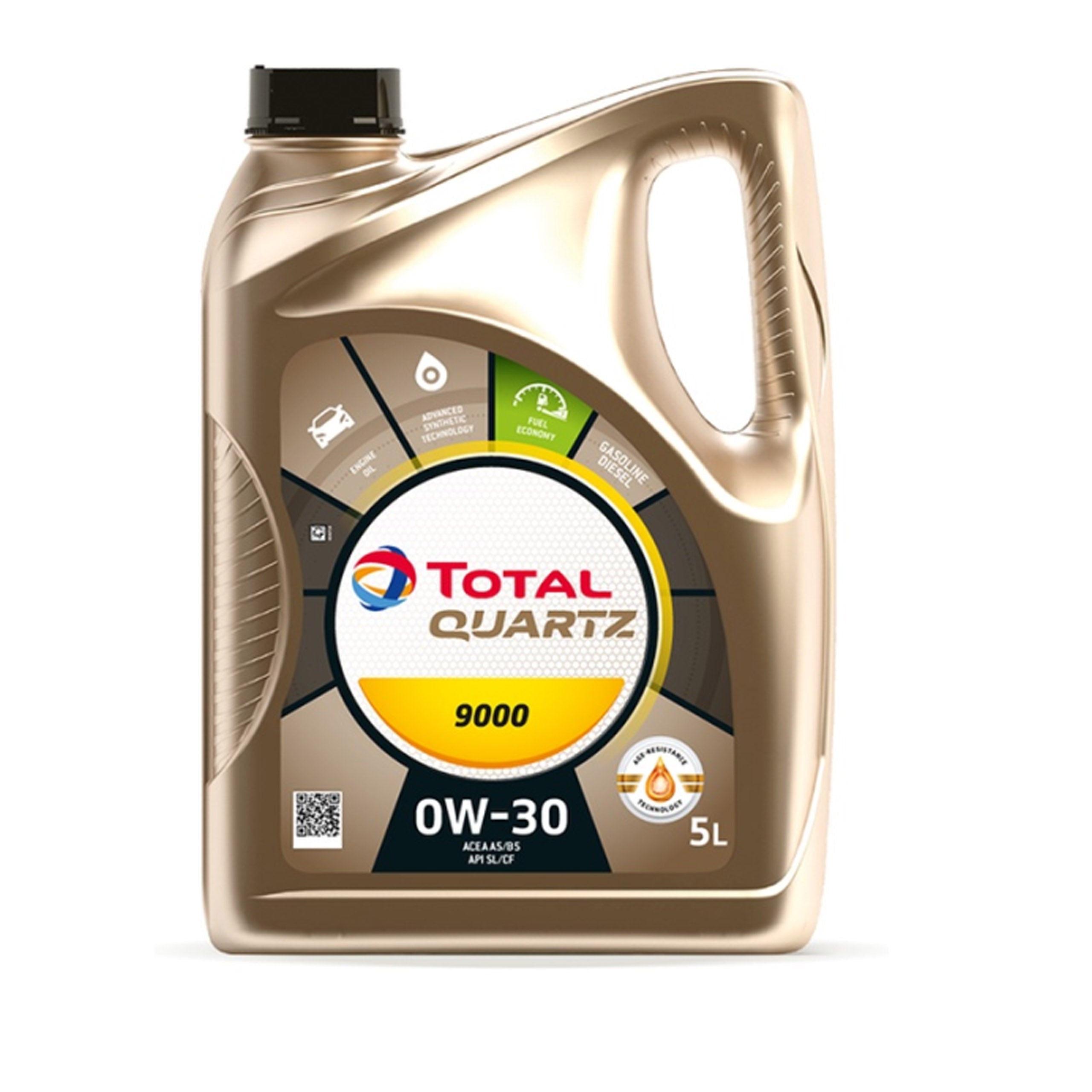 OLEJ TOTAL QUARTZ 0W30 5L 9000 2214297