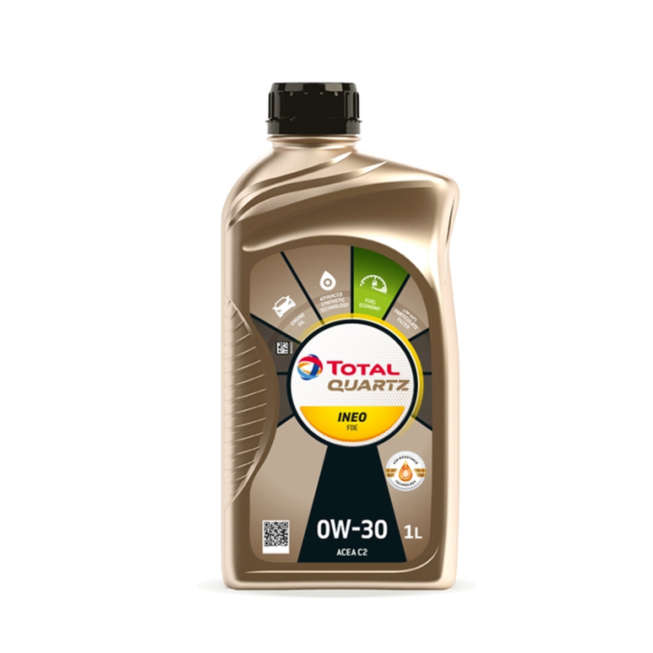 OLEJ TOTAL QUARTZ 0W30 1L FDE 2216186