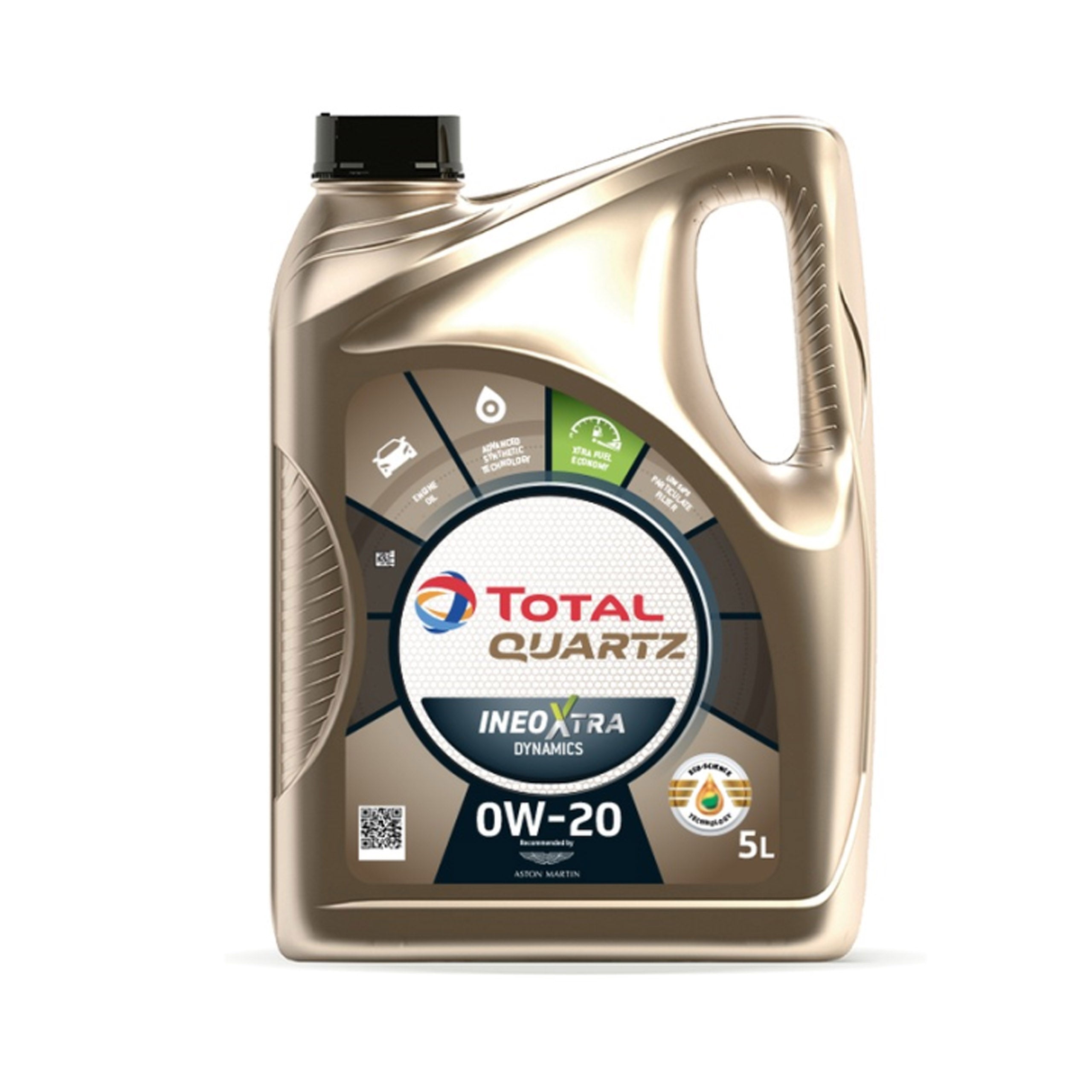 OLEJ TOTAL QUARTZ 0W20 5L INEO XTRA DYNAMICS 2226004